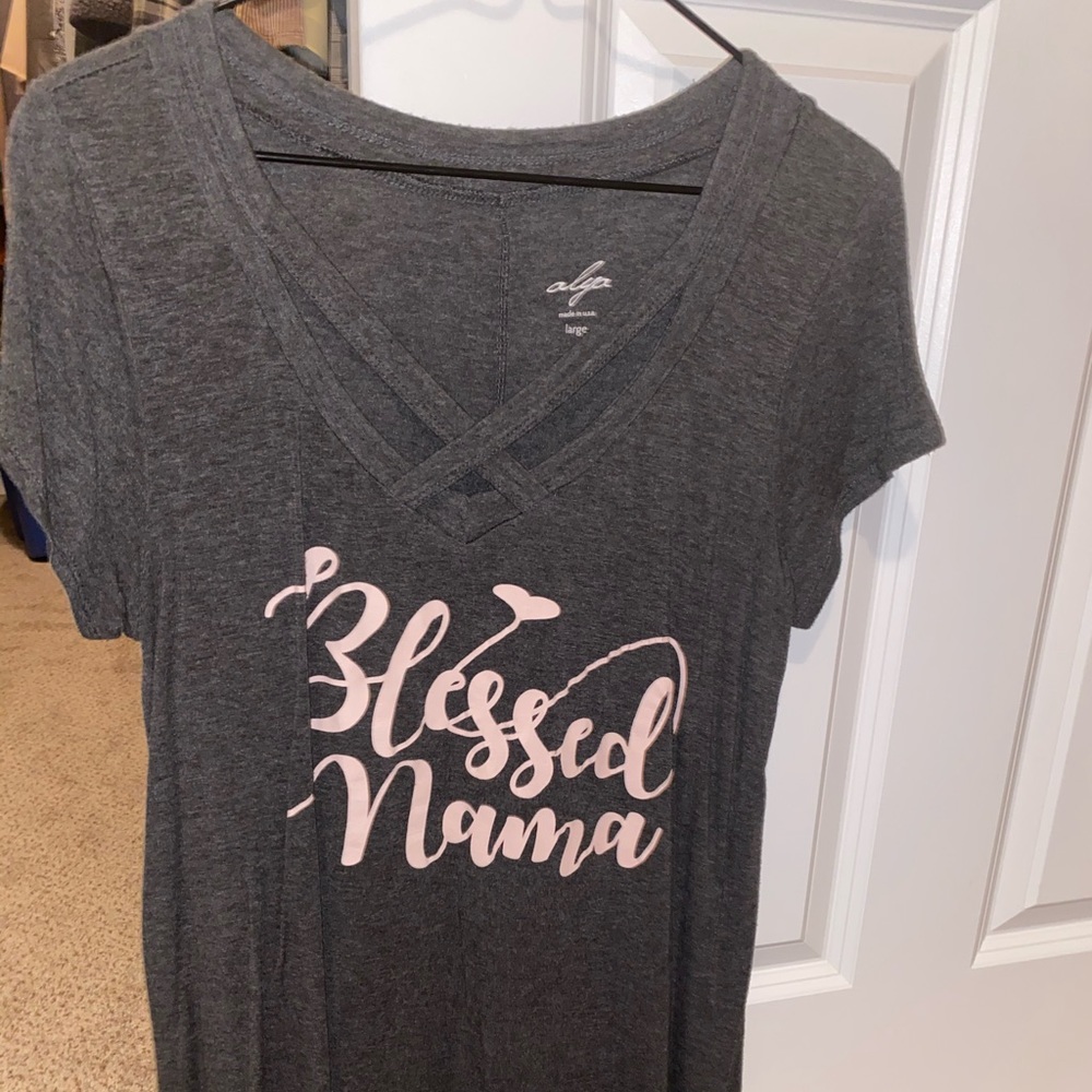 Blessed mama top
